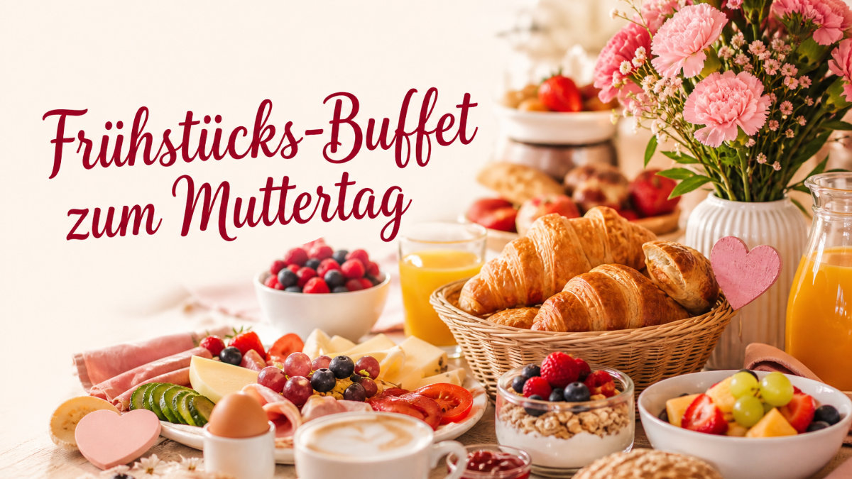 Frühstücks-Buffet zum Muttertag